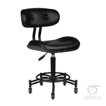 Gabbiano taboret Florencja czarny