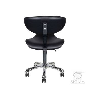 Taboret kosmetyczny 1637 czarny