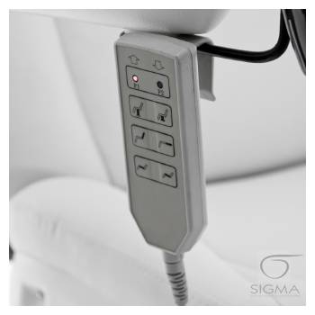 Fotel kosmetyczny Azzurro 870S PEDI biały