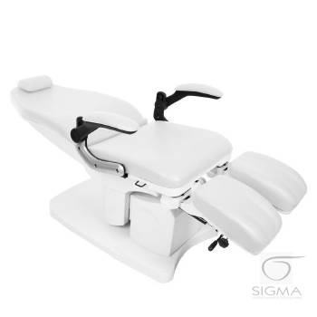 Fotel podologiczny Azzurro 709A 3 siln. biały