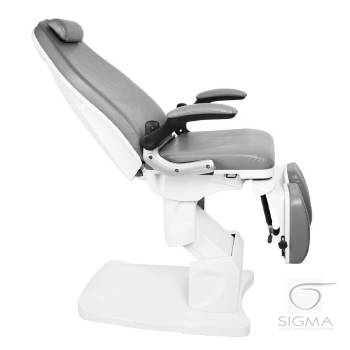 Fotel podologiczny Azzurro 709A 3 siln. szary