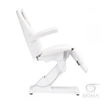 Fotel kosmetyczny Sillon Basic 3 siln. biały