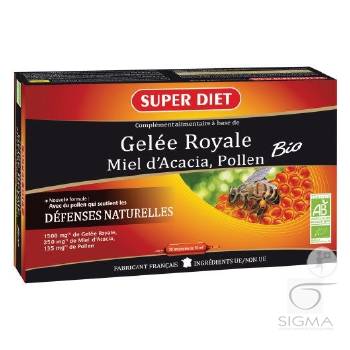Super Diet Gelee Royale Bio 20x15ml