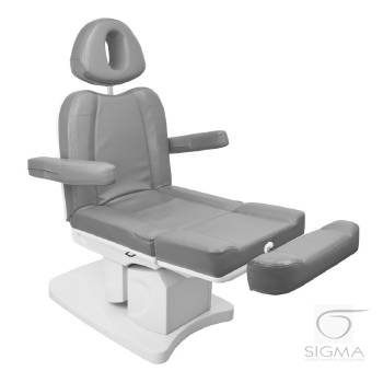 Fotel kosmetyczny Azzurro 708A szary