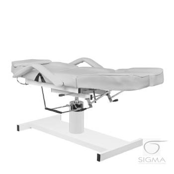 Fotel kosmetyczny hyd. A 210C PEDI szary