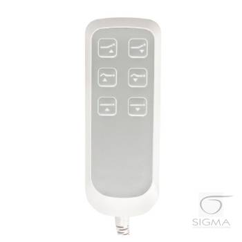 Fotel kosmetyczny Lux 273B 3 silniki biały