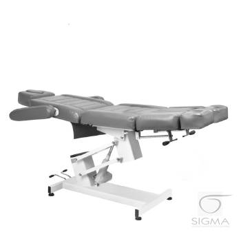 Fotel kosmetyczny Azzurro 706 pedi 1 siln. szary