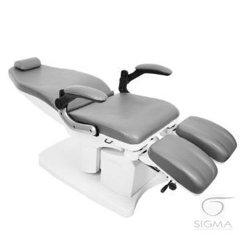 Fotel podologiczny Azzurro 709A 3 siln. szary
