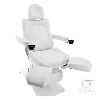 Fotel kosmetyczny Azzurro 870S PEDI biały