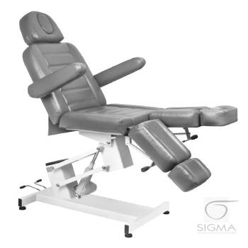Fotel kosmetyczny Azzurro 706 pedi 1 siln. szary